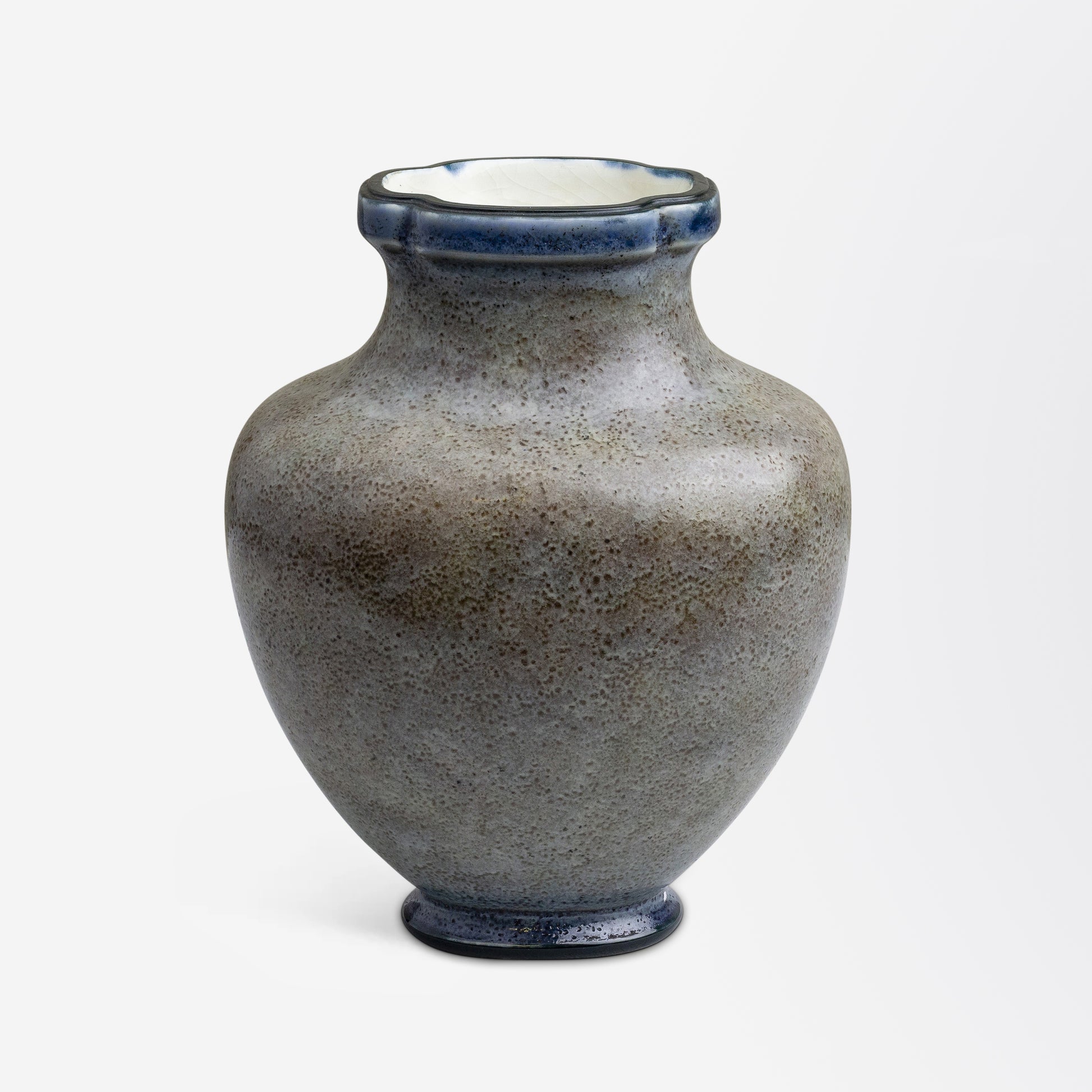 French Ceramic Vase by Émile Decoeur