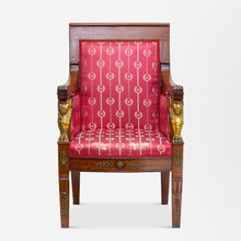 Load image into Gallery viewer, French Empire Cedarwood Armchair