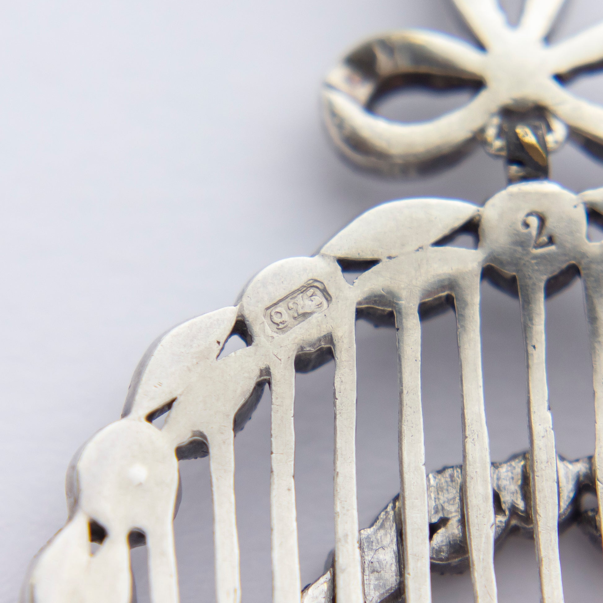 Murrle Bennet, Edwardian Period, Silver & Paste Necklace