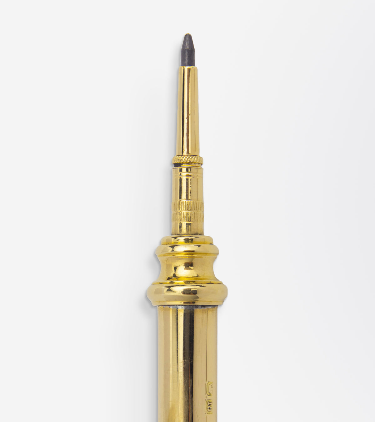 18kt Yellow Gold Self Propelling Pencil by S. Mordan & Co.