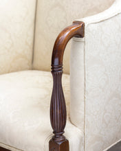 Load image into Gallery viewer, Mahogany Federalist Bergère Chair