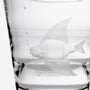 Lead Crystal Fish Vase by Royal Brierley