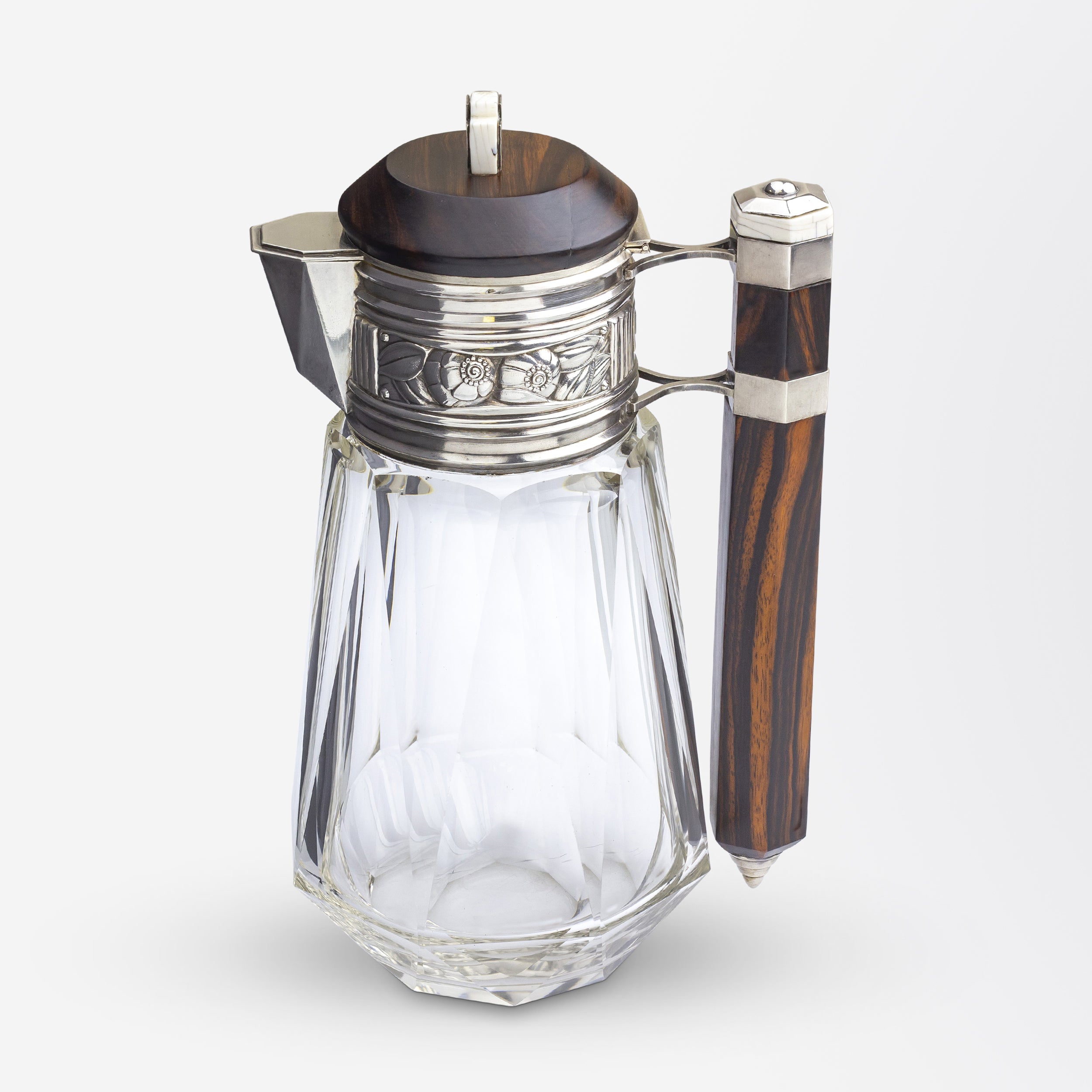 French Art Deco Pitcher by Lagarde & Fortin