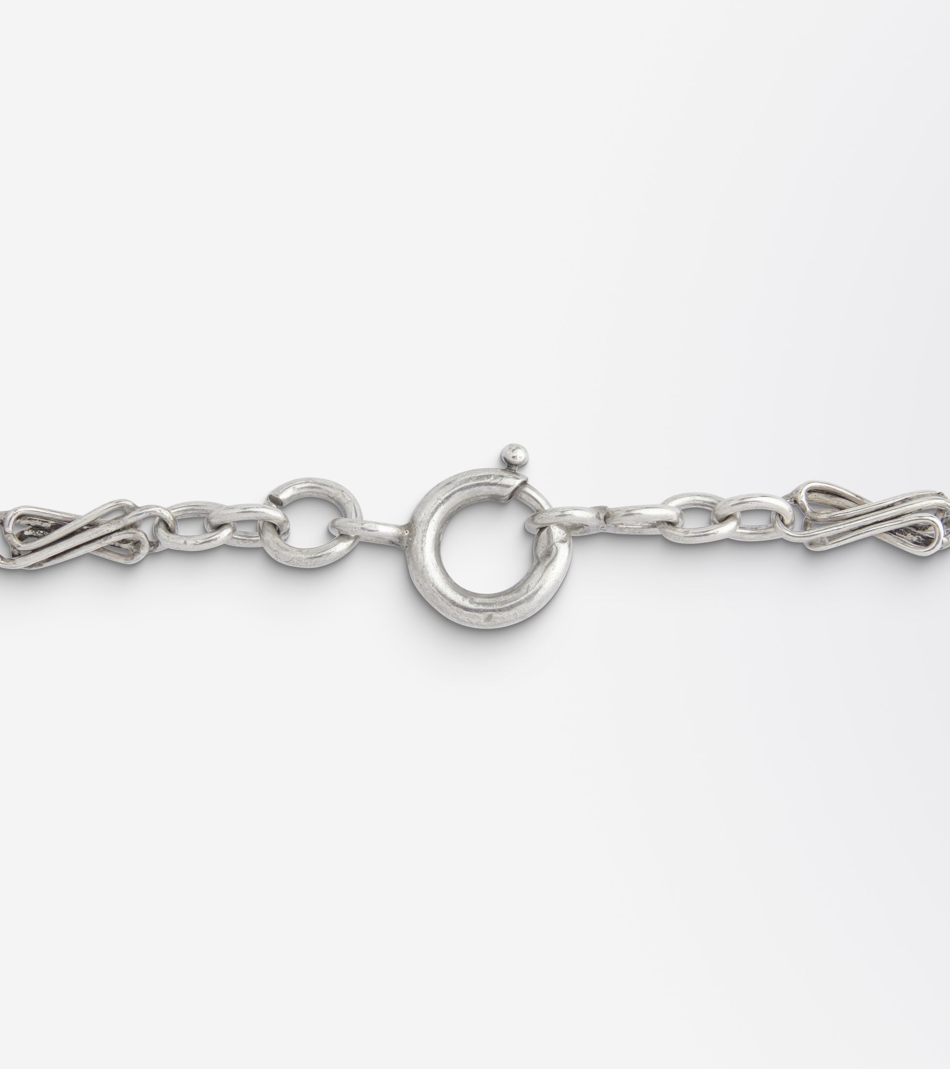 19th Century French Silver Guard Chain