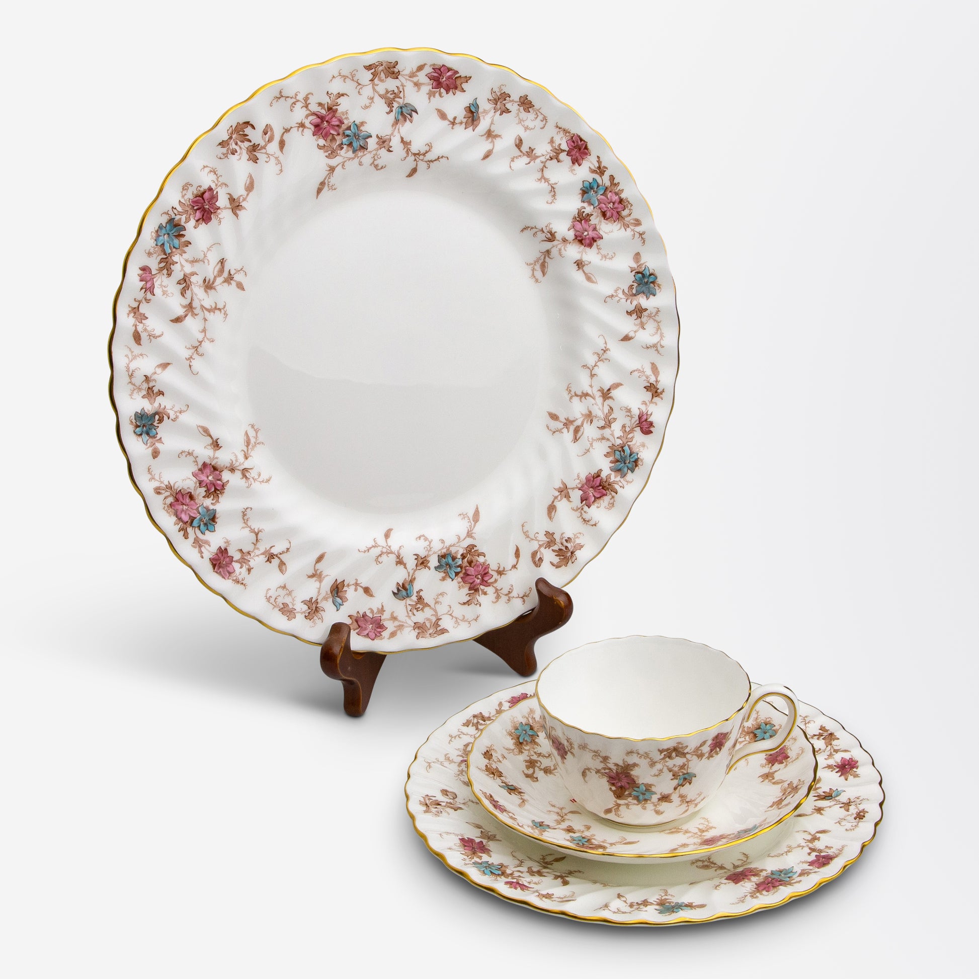 Ensemble de salle à manger en porcelaine de Minton