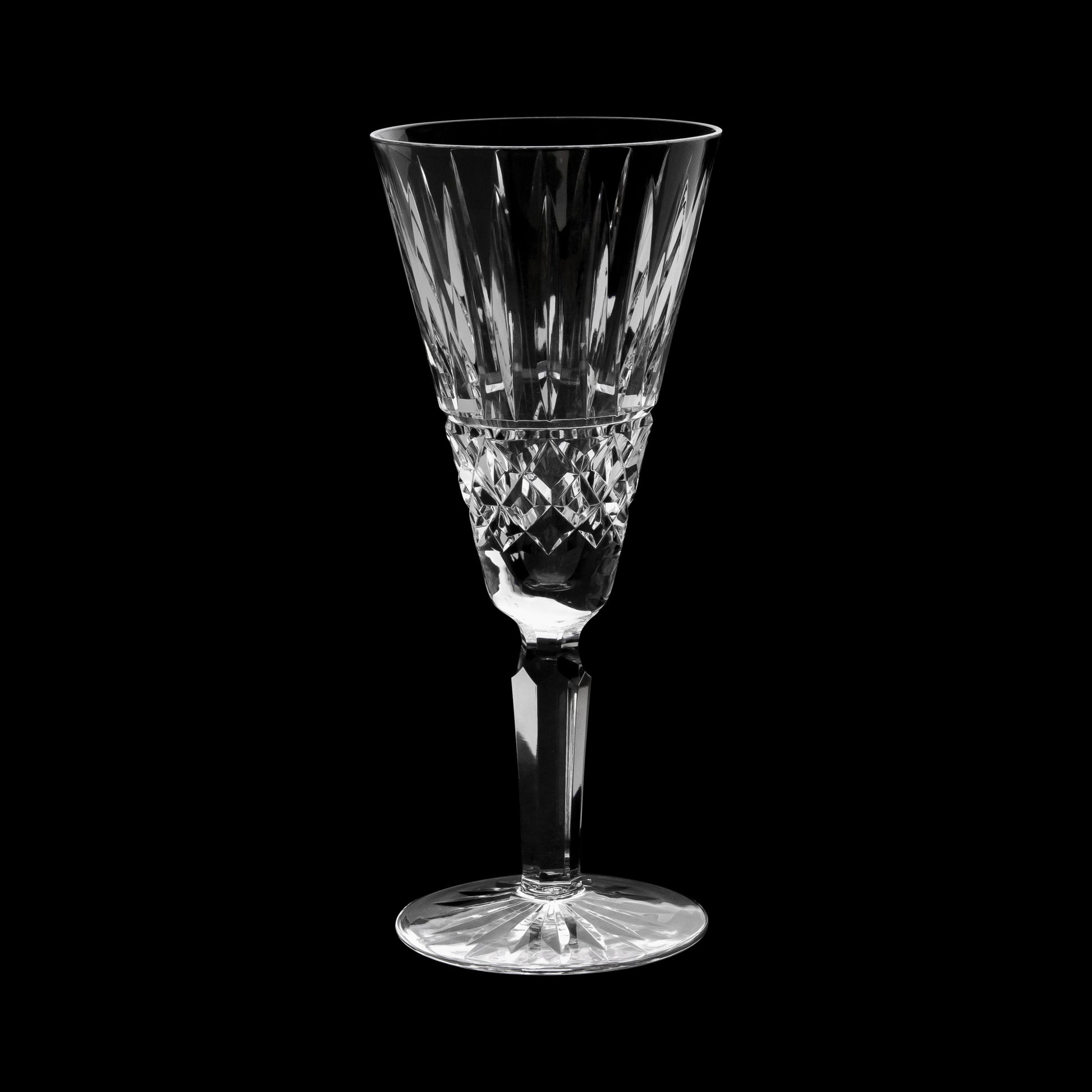 Ensemble de 12 flûtes à champagne en cristal de Waterford