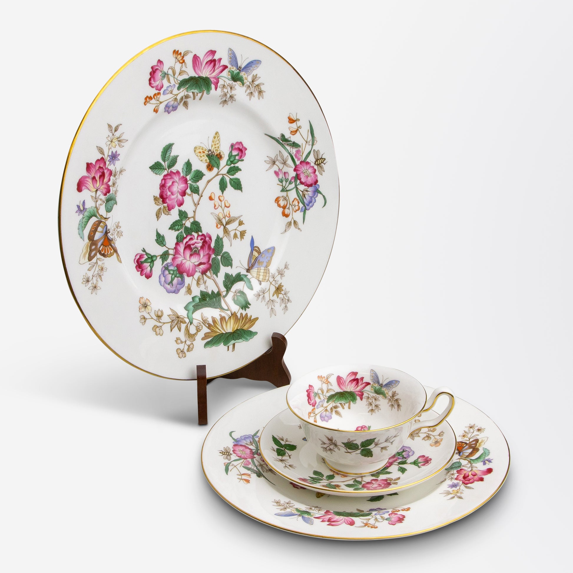 Un ensemble de salle à manger en porcelaine de Wedgwood