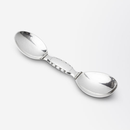 Rare Georg Jensen Sterling Silver Doctor's Spoon