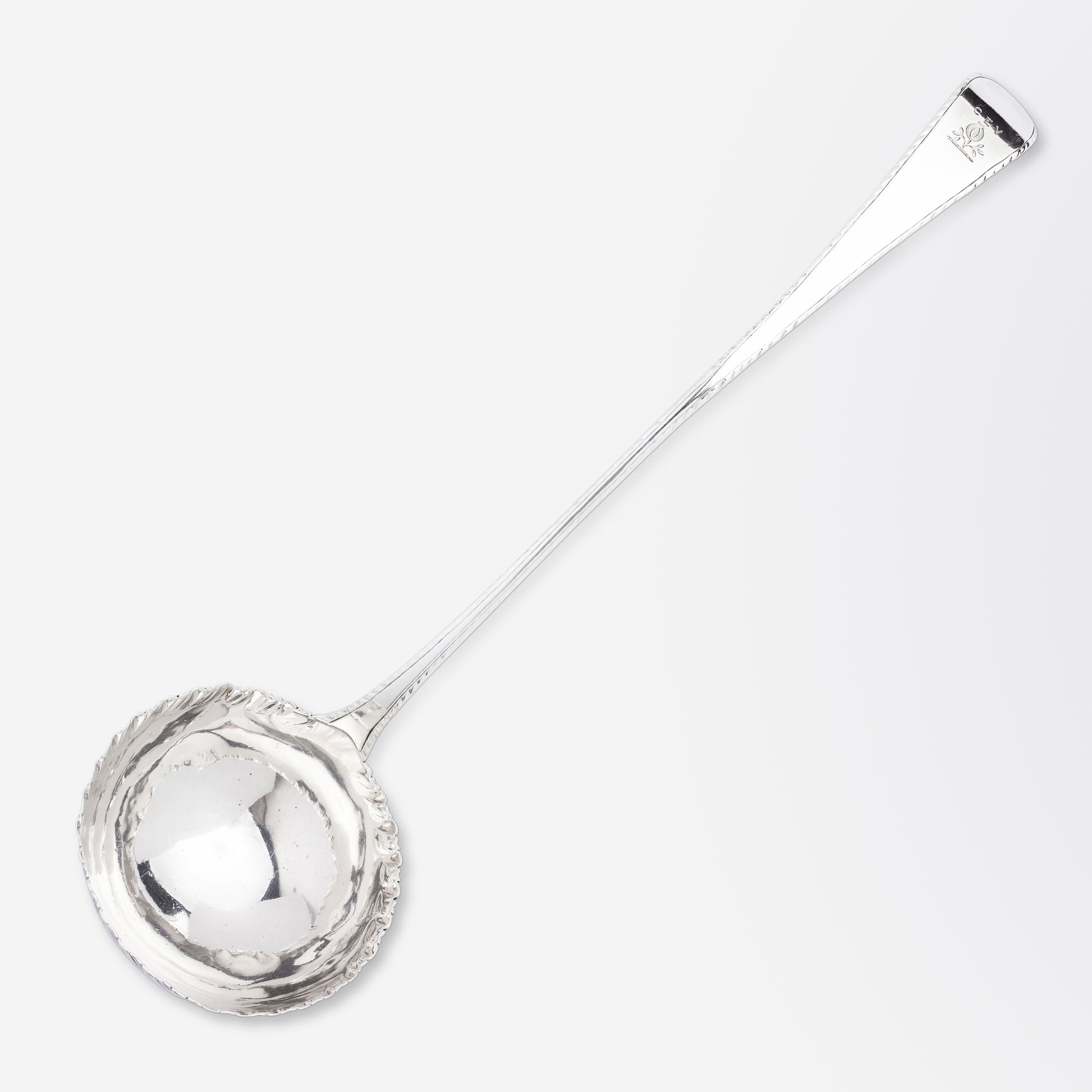 George III Sterling Silver Ladle by Thomas & William Chawner