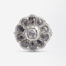 Load image into Gallery viewer, Georgian Diamond Button Ring
