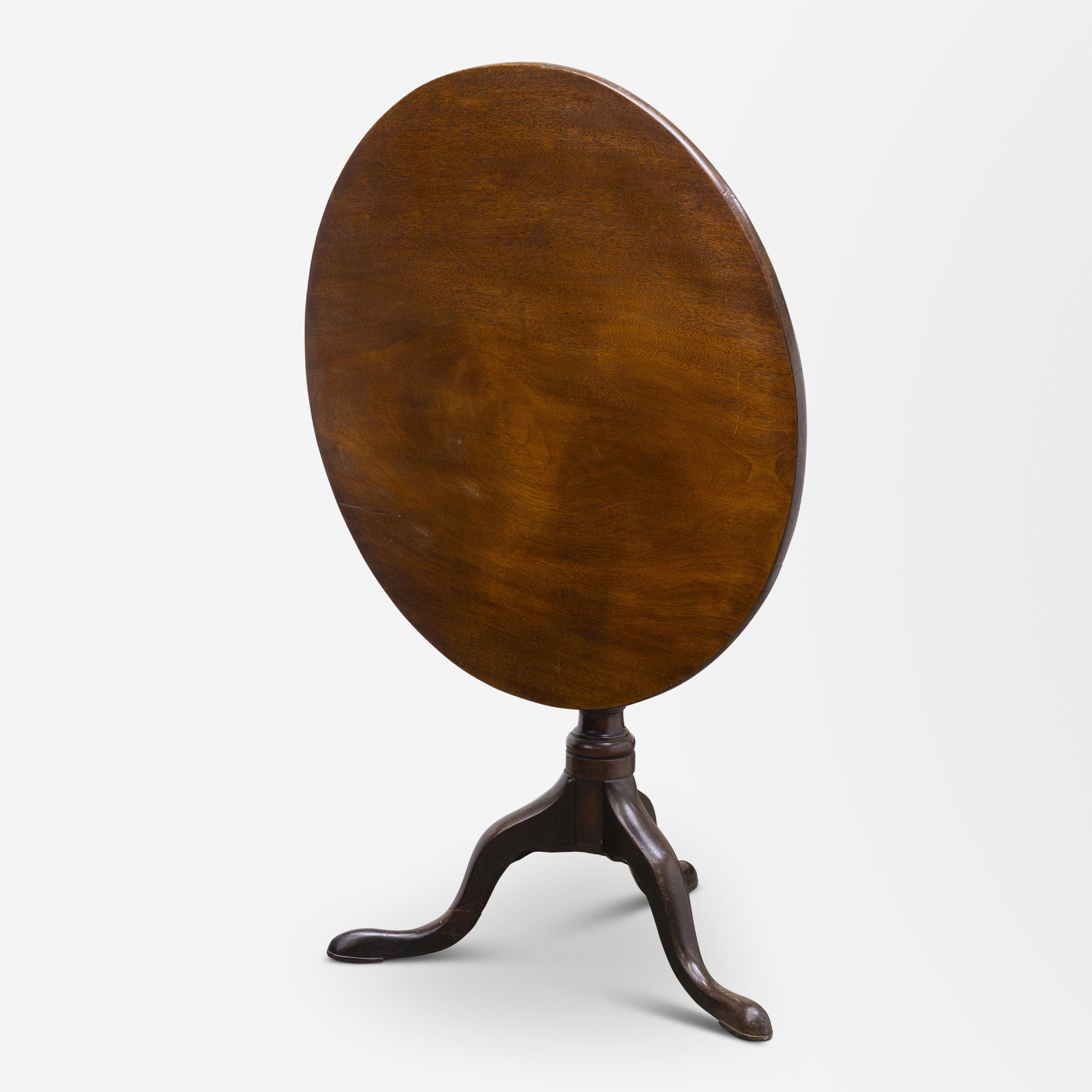 18th Century Mahogany Tilt-Top Table