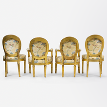 Load image into Gallery viewer, Suite of Important 18th Century Danish Gilt Chairs Attributed to C.F.Harsdorff
