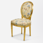 Suite of Important 18th Century Danish Gilt Chairs Attributed to C.F.Harsdorff