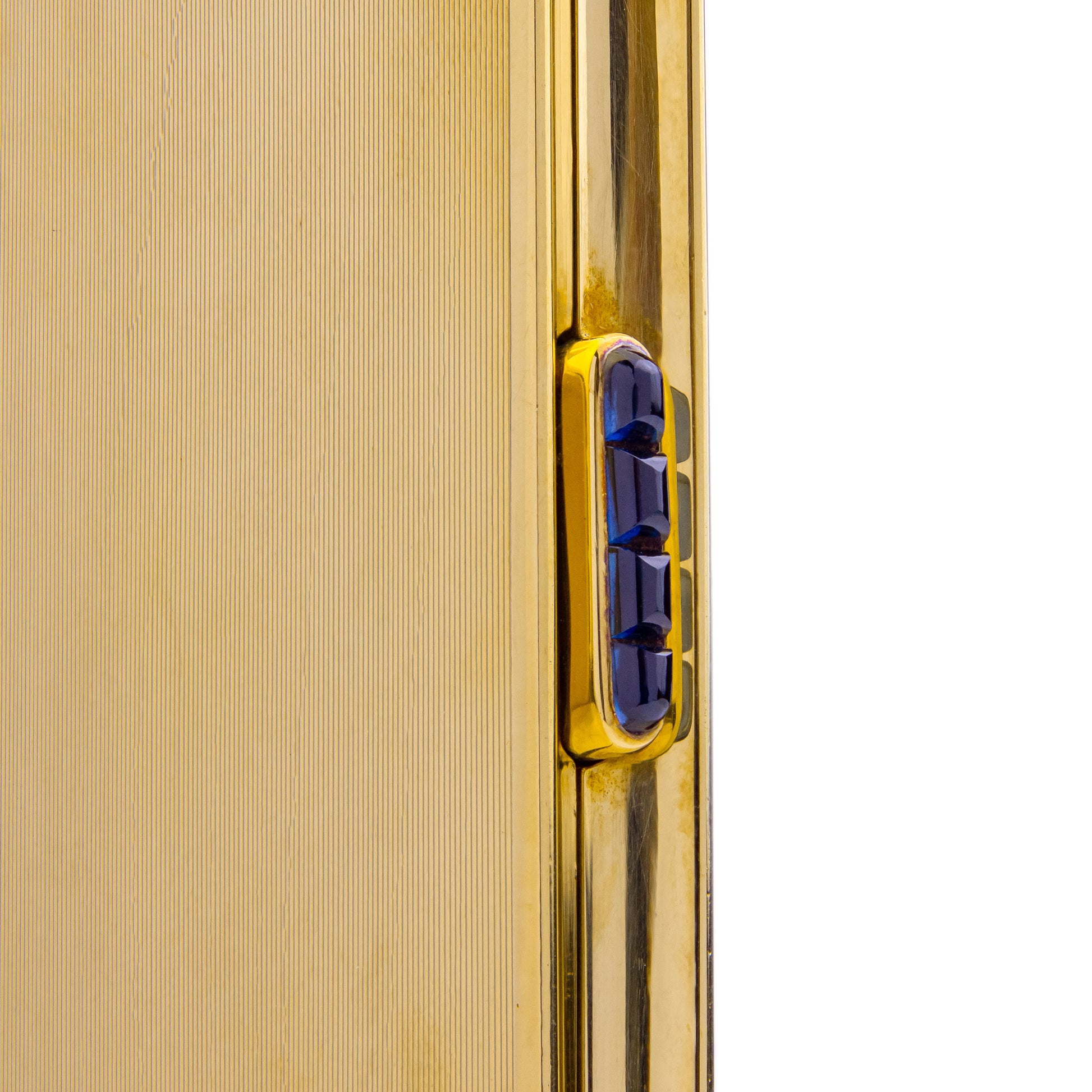 Étui à cigarettes Art Déco « Cartier London » en or 18 carats