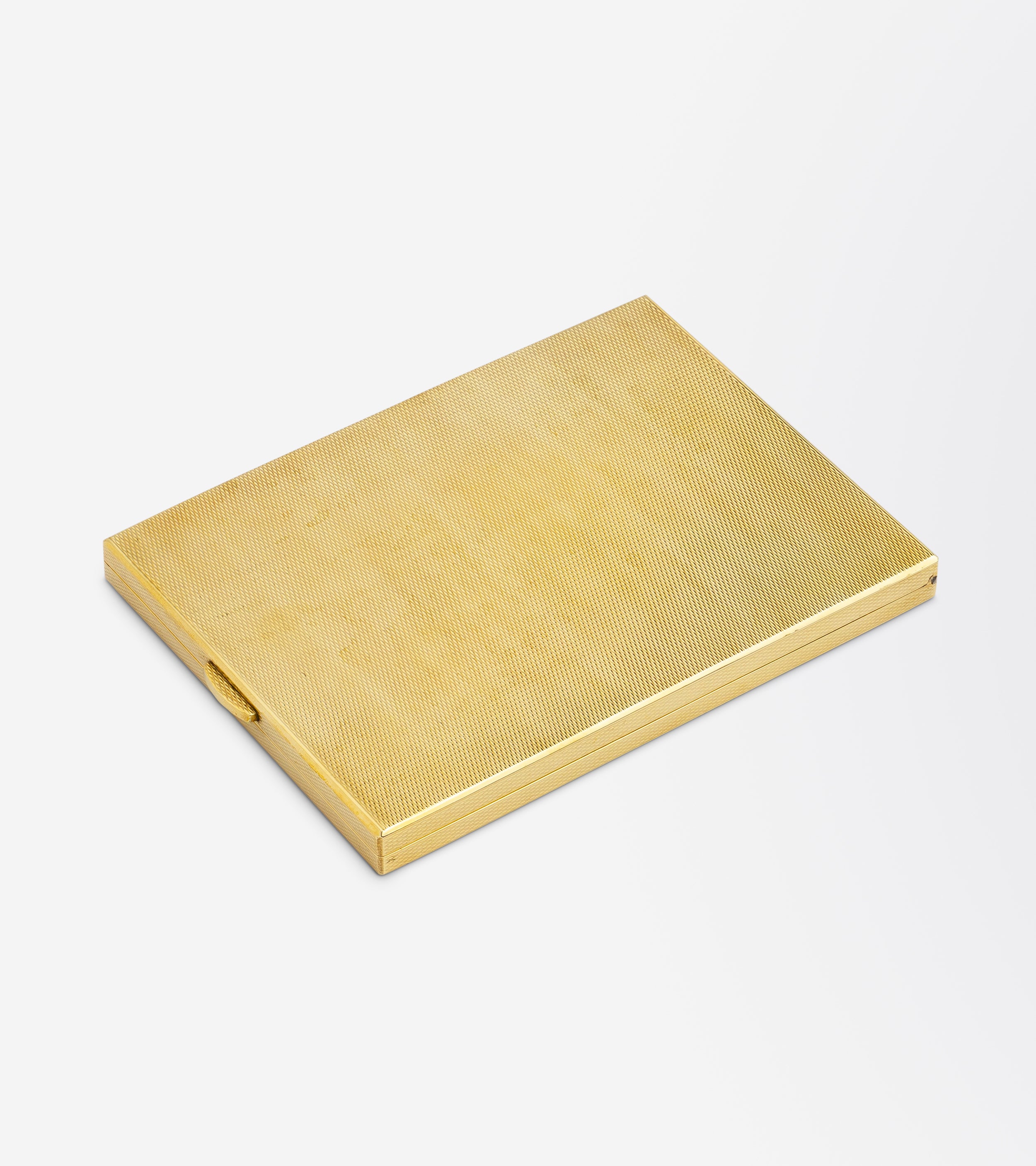 The 'Belvoir' Birmingham Manufactured 9kt Gold Cigarette Case