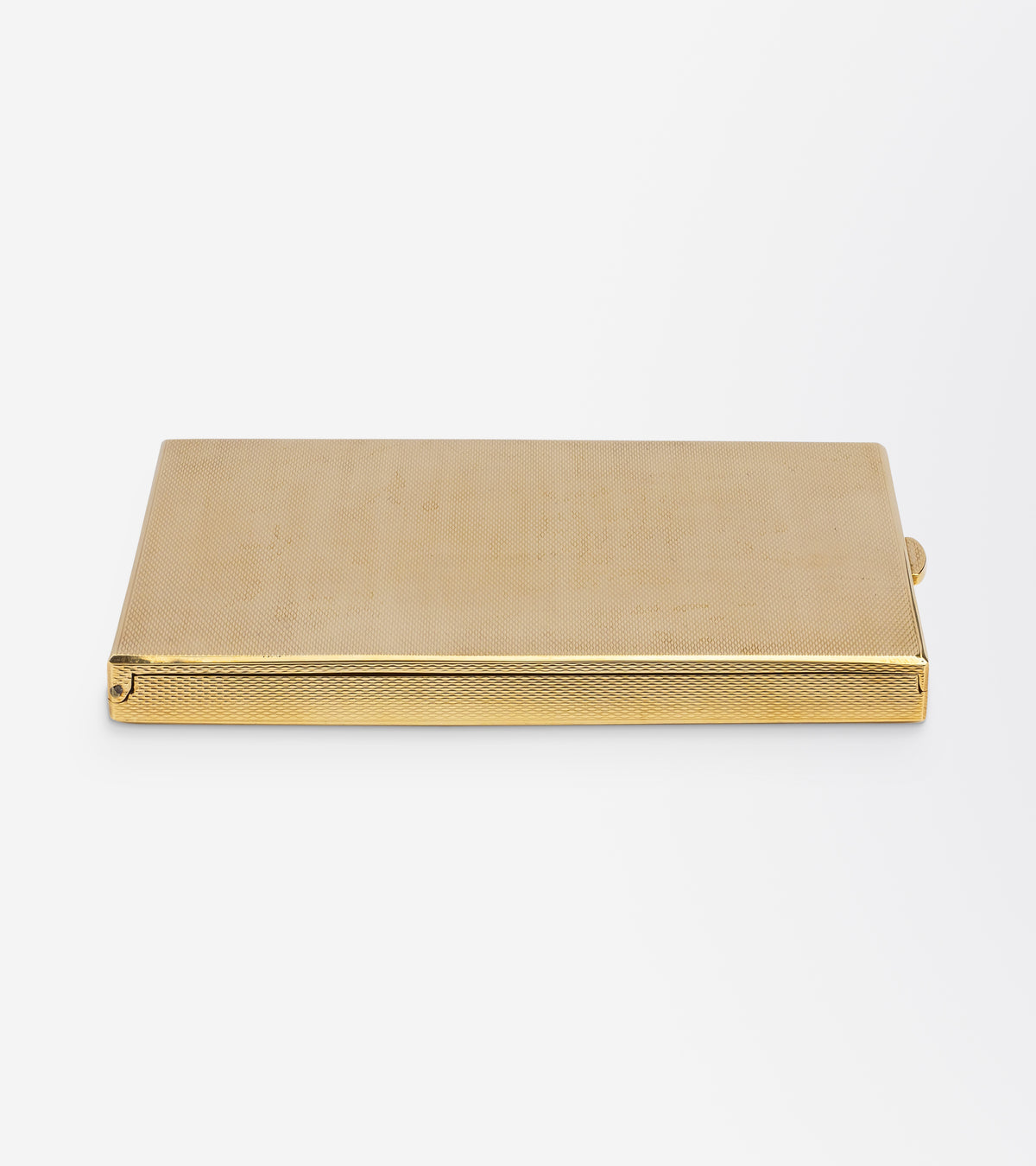 The 'Belvoir' Birmingham Manufactured 9kt Gold Cigarette Case