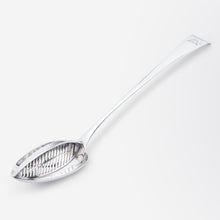 Load image into Gallery viewer, George III Sterling Silver Straining Spoon by Peter, Ann &amp; William Bateman
