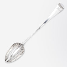 Load image into Gallery viewer, George III Sterling Silver Straining Spoon by Peter, Ann &amp; William Bateman
