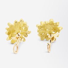 Load image into Gallery viewer, Pair of 18kt Gold &amp; Diamond Ear Clips by Andrew Grima

