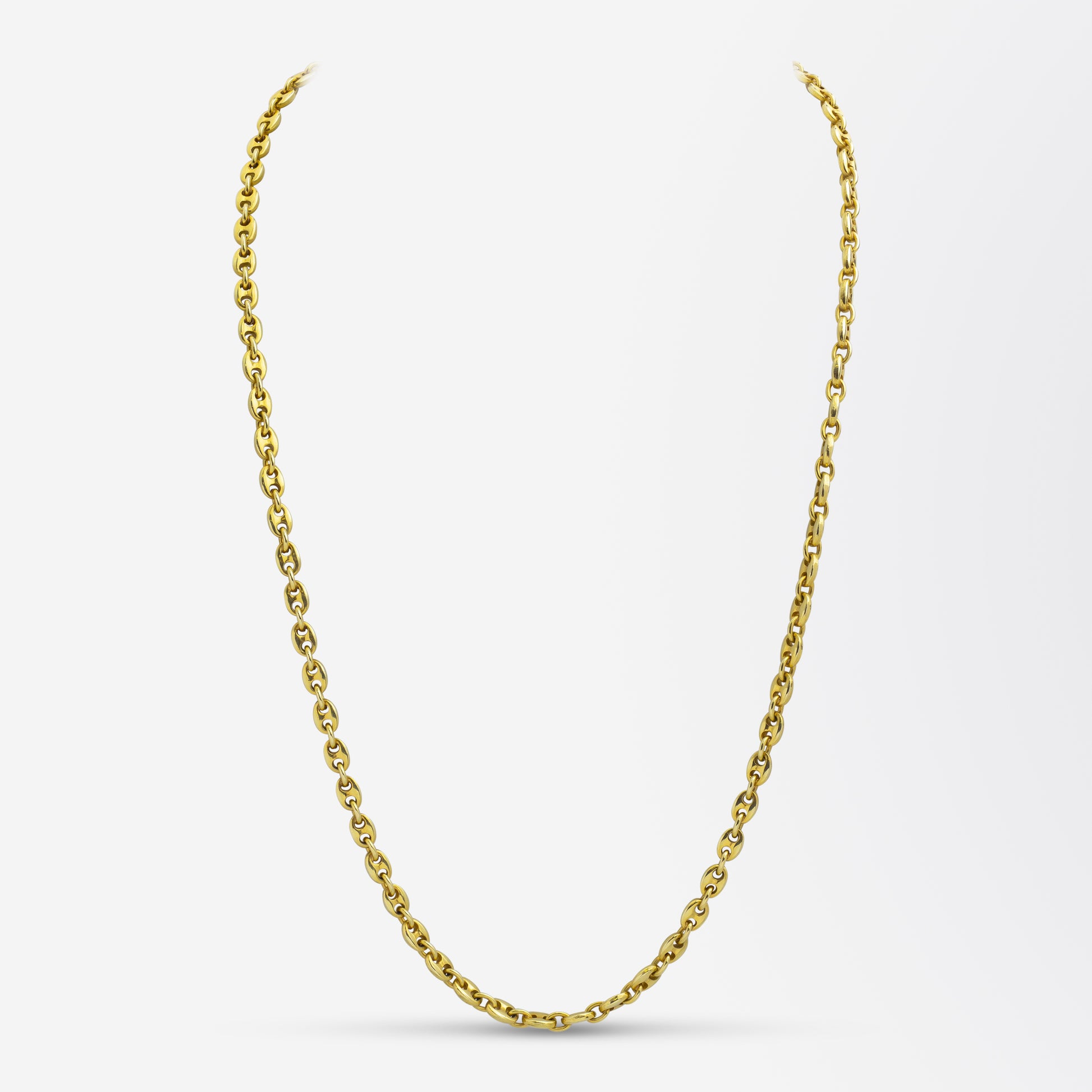 Chaîne à maillons en or 14 carats ou chaîne à maillons Gucci