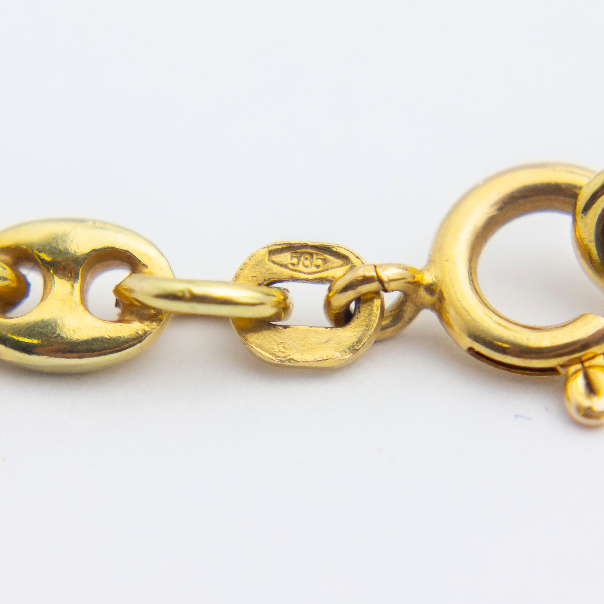 Chaîne à maillons en or 14 carats ou chaîne à maillons Gucci