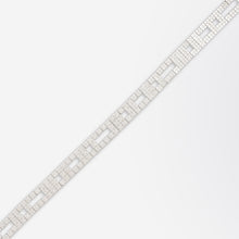 Load image into Gallery viewer, H. Stern 18kt White Gold &amp; Diamond &#39;Metropolis&#39; Bracelet
