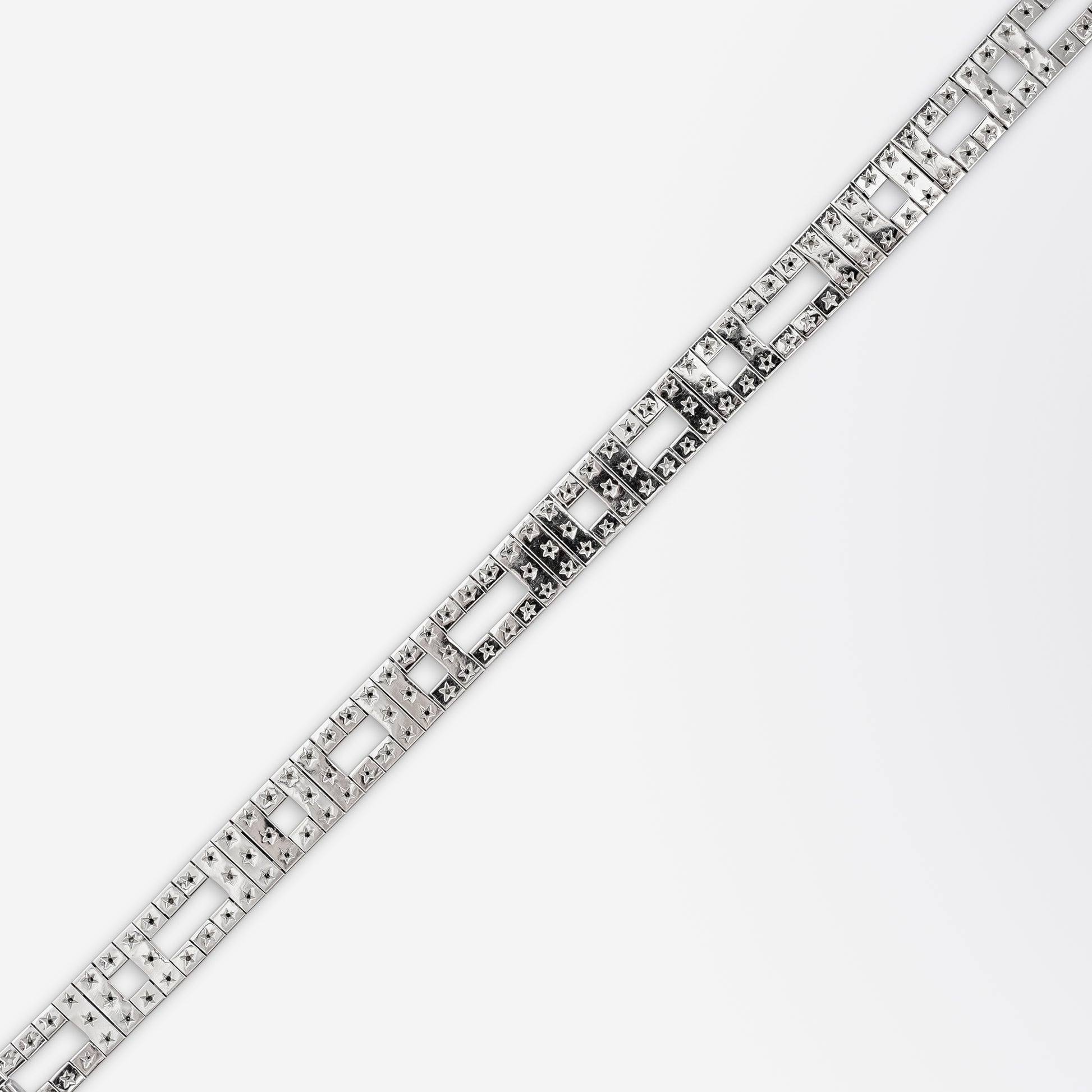 H. Stern 18kt White Gold & Diamond 'Metropolis' Bracelet