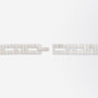 H. Stern 18kt White Gold & Diamond 'Metropolis' Bracelet