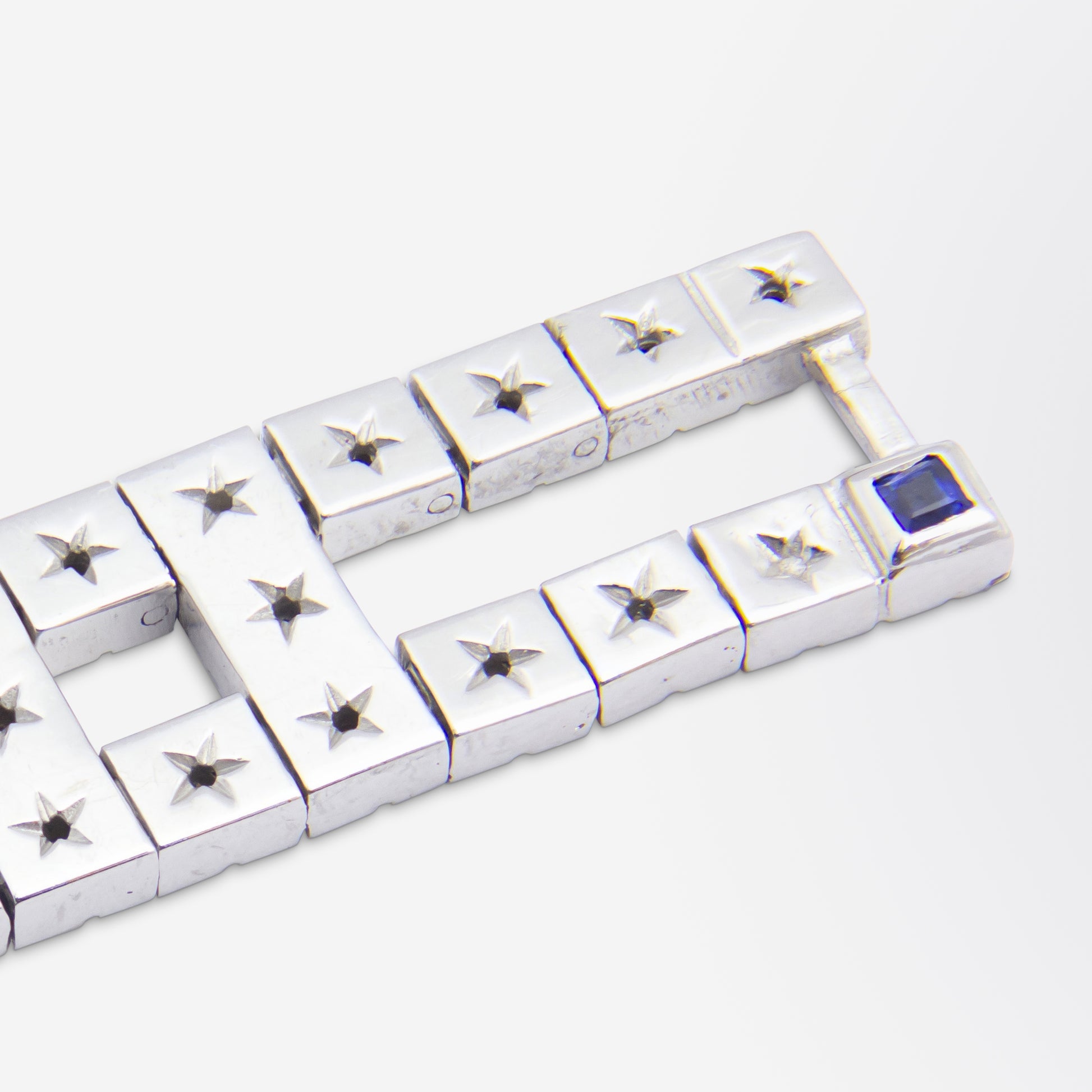 H. Stern 18kt White Gold & Diamond 'Metropolis' Bracelet