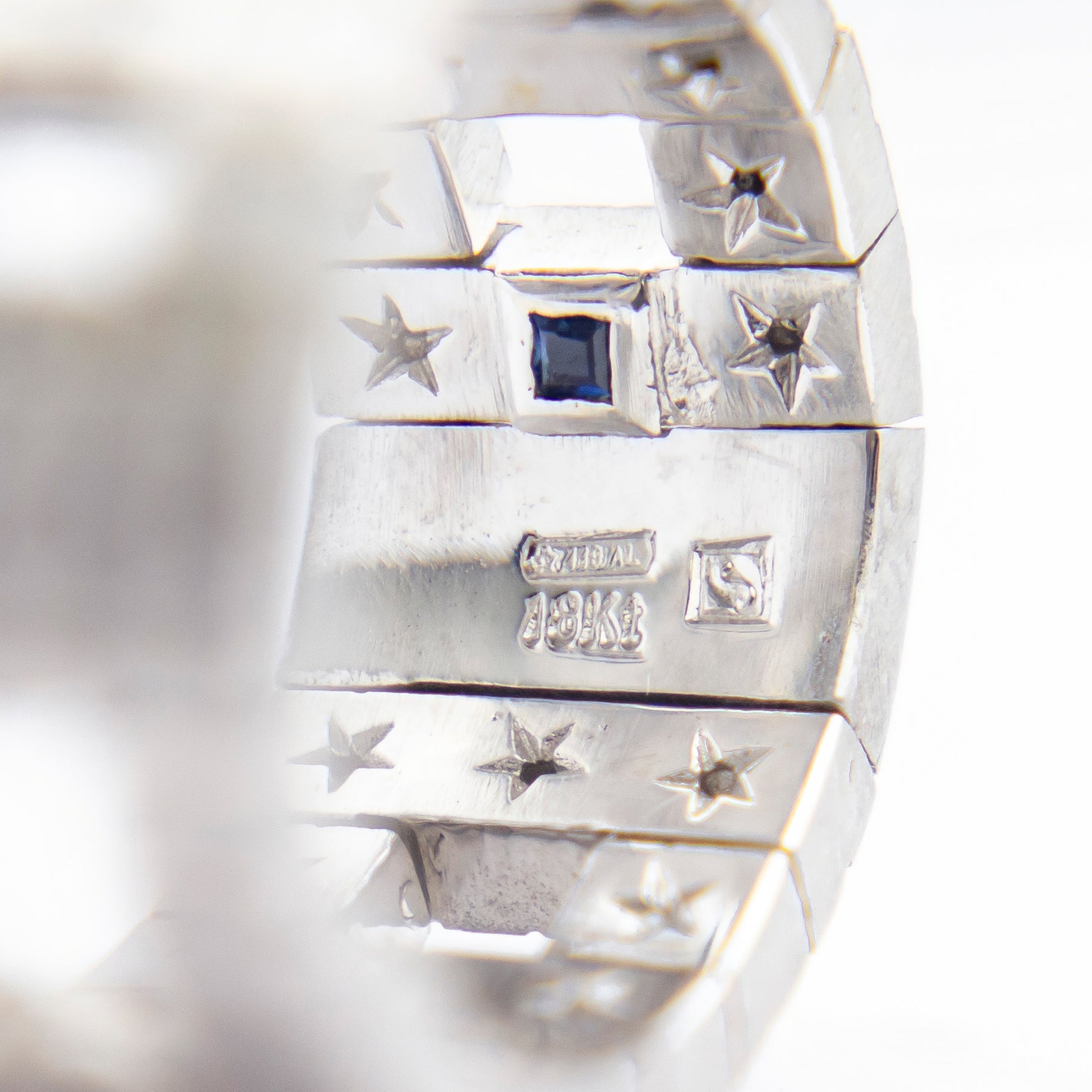 H. Stern 18kt White Gold & Diamond 'Metropolis' Ring