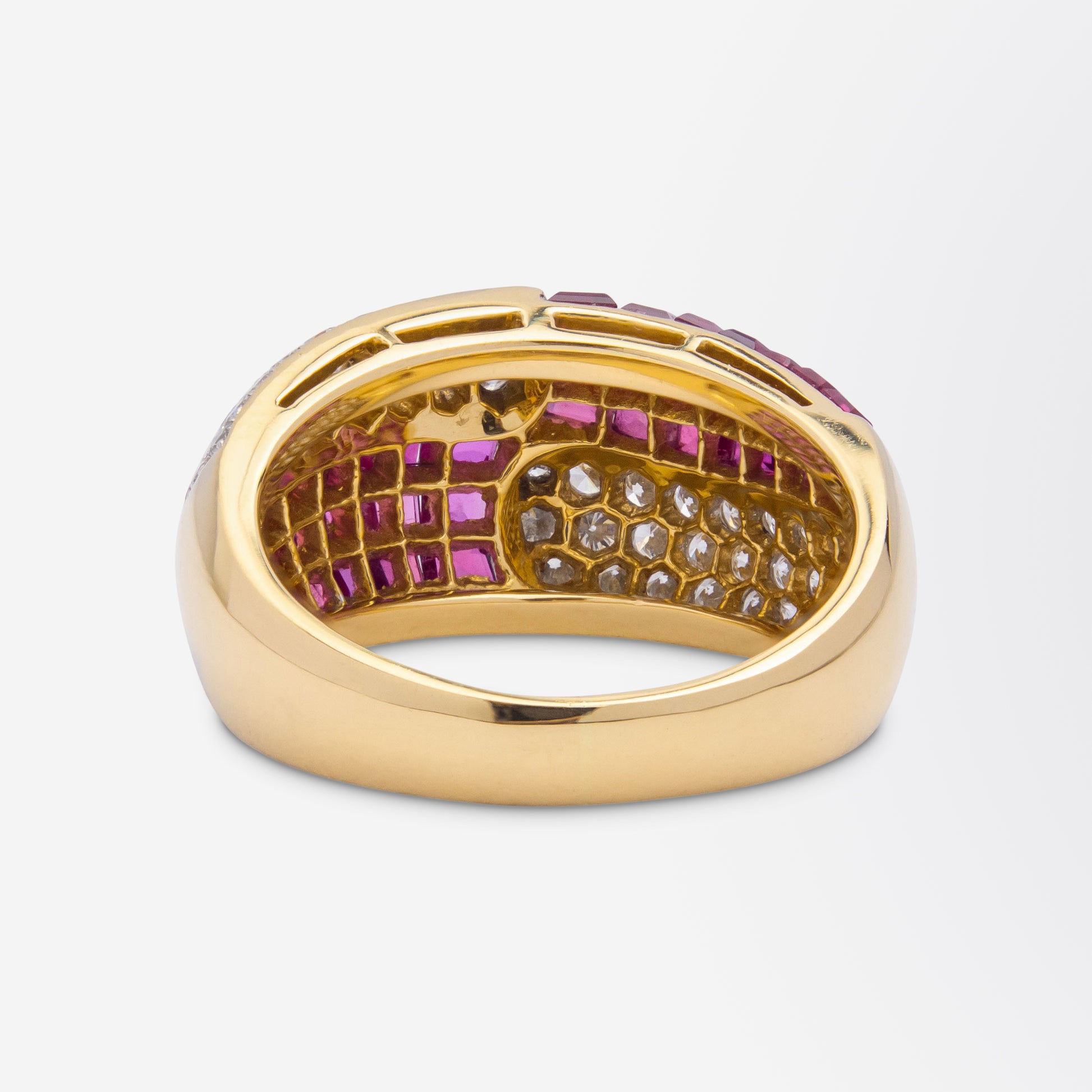 Ruby & Diamond Ring by Hammerman Brothers