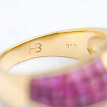 Load image into Gallery viewer, Ruby &amp; Diamond Ring by Hammerman Brothers
