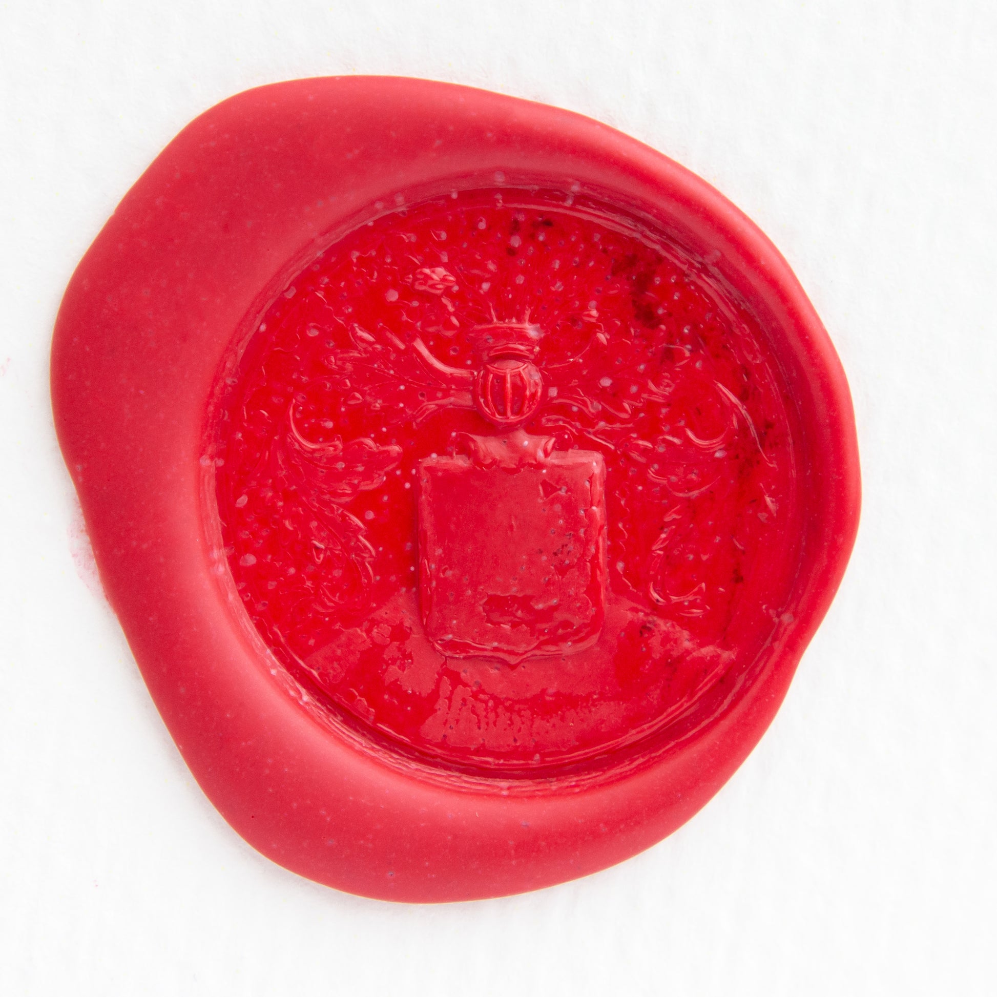 Carved Hardstone Seal with Acanthus Leaf Detailing