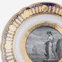 Late 18th century Flight Worcester plate from the 'Hope Service'
