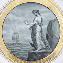 Load image into Gallery viewer, Late 18th century Flight Worcester plate from the &#39;Hope Service&#39;