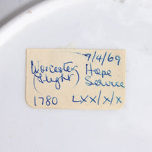 Load image into Gallery viewer, Late 18th century Flight Worcester plate from the &#39;Hope Service&#39;
