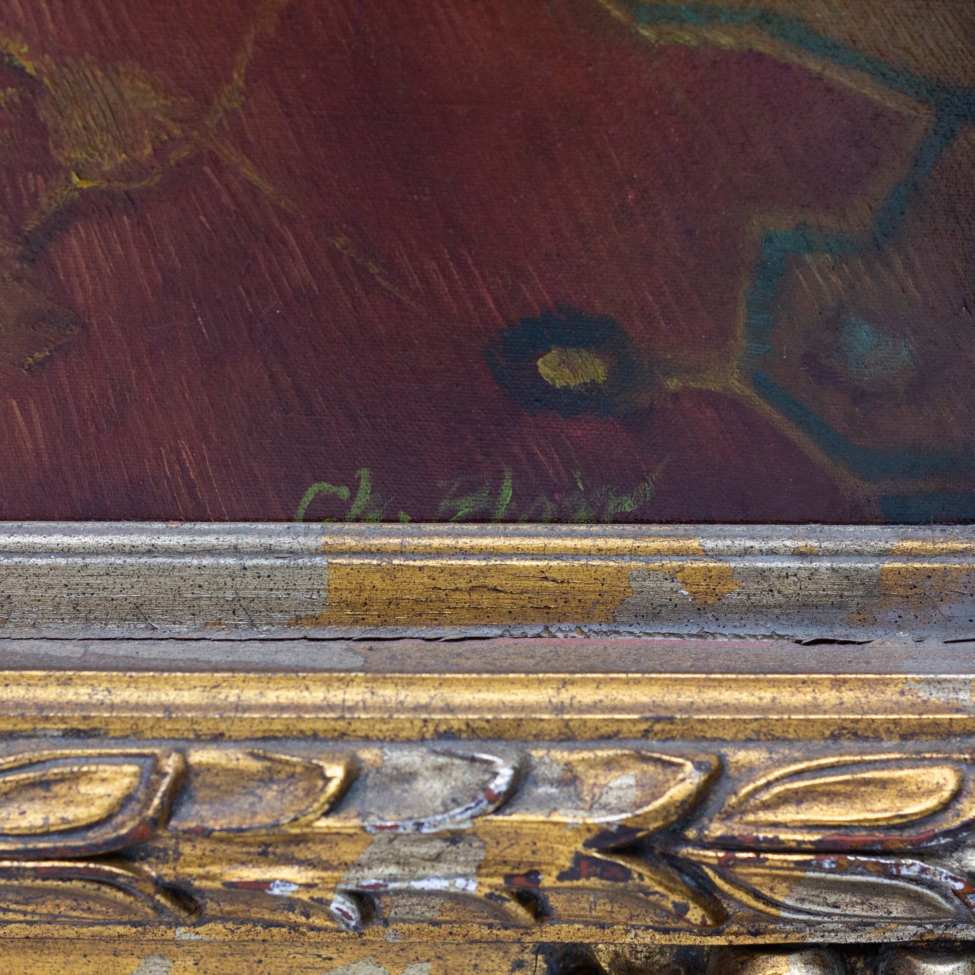 Large Orientalist Oil Painting