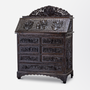 Carved Indian Export Secretaire