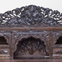 Carved Indian Export Secretaire