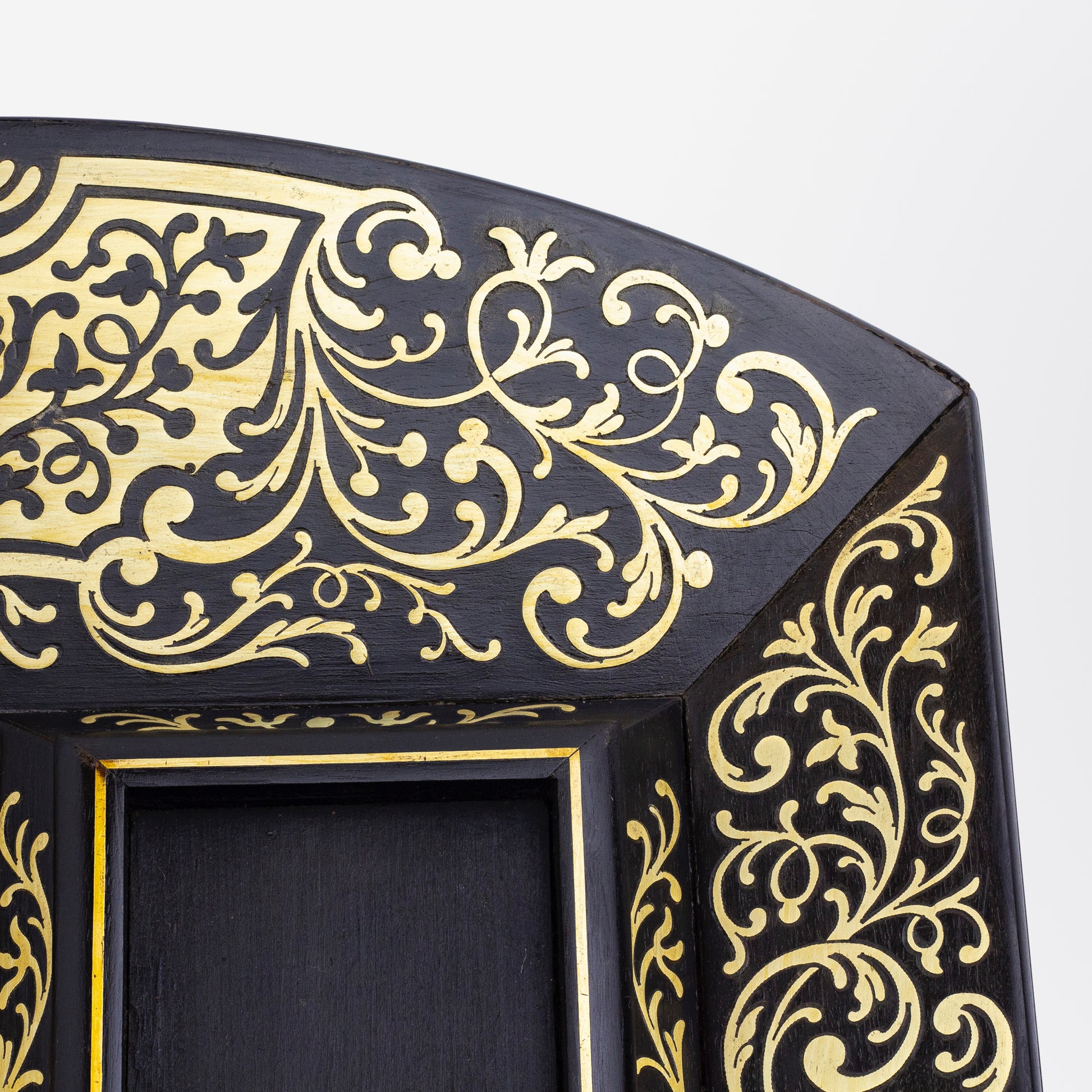 Napoleon III Ebony and Ormolu Inkwell