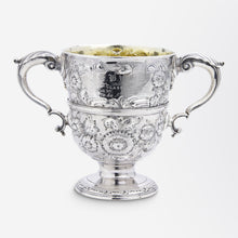 Load image into Gallery viewer, 19th Century Irish Silver Repousse Trophy Cup
