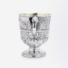 Load image into Gallery viewer, 19th Century Irish Silver Repousse Trophy Cup
