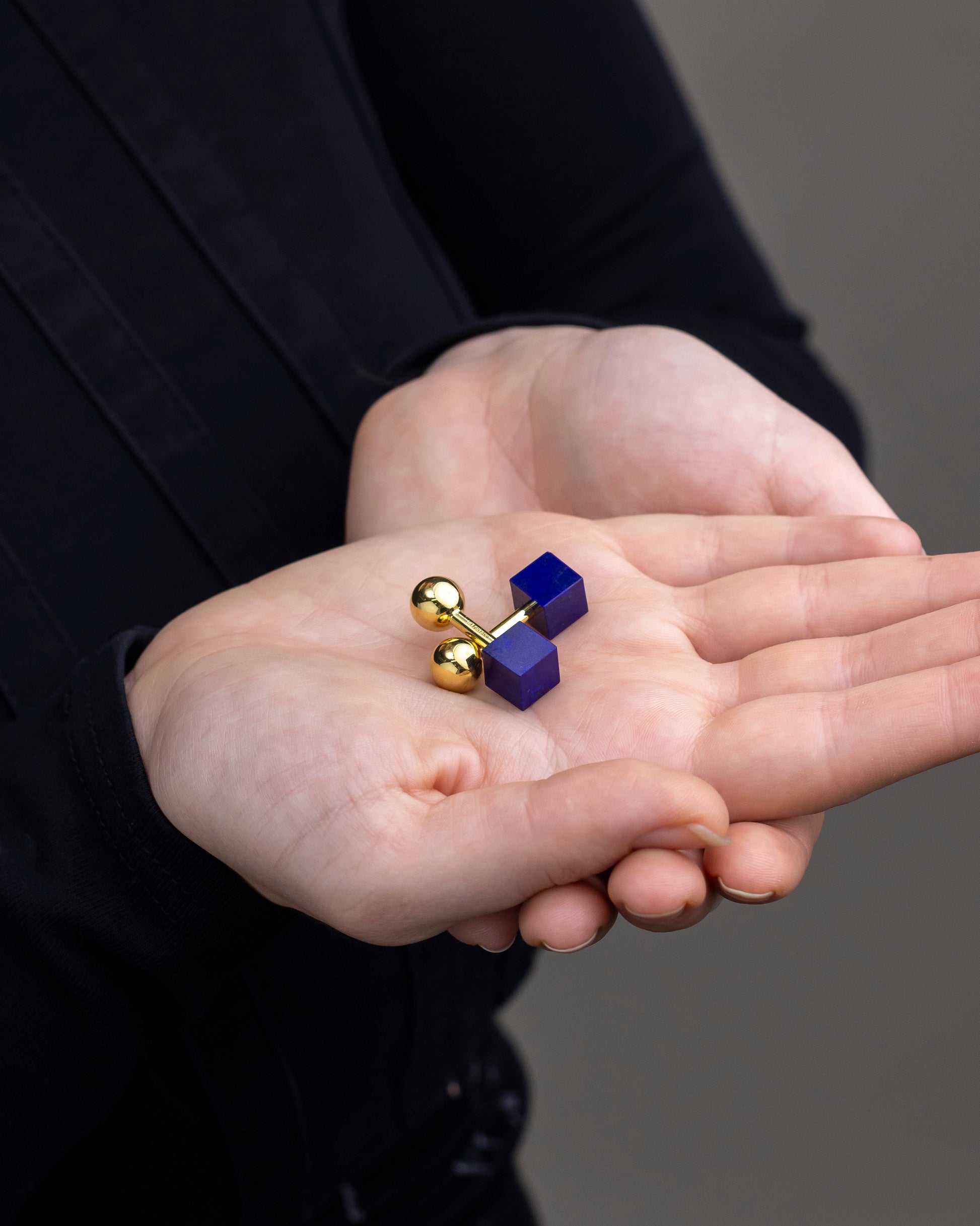 Tiffany & Co Gold & Lapis Lazuli Cufflinks