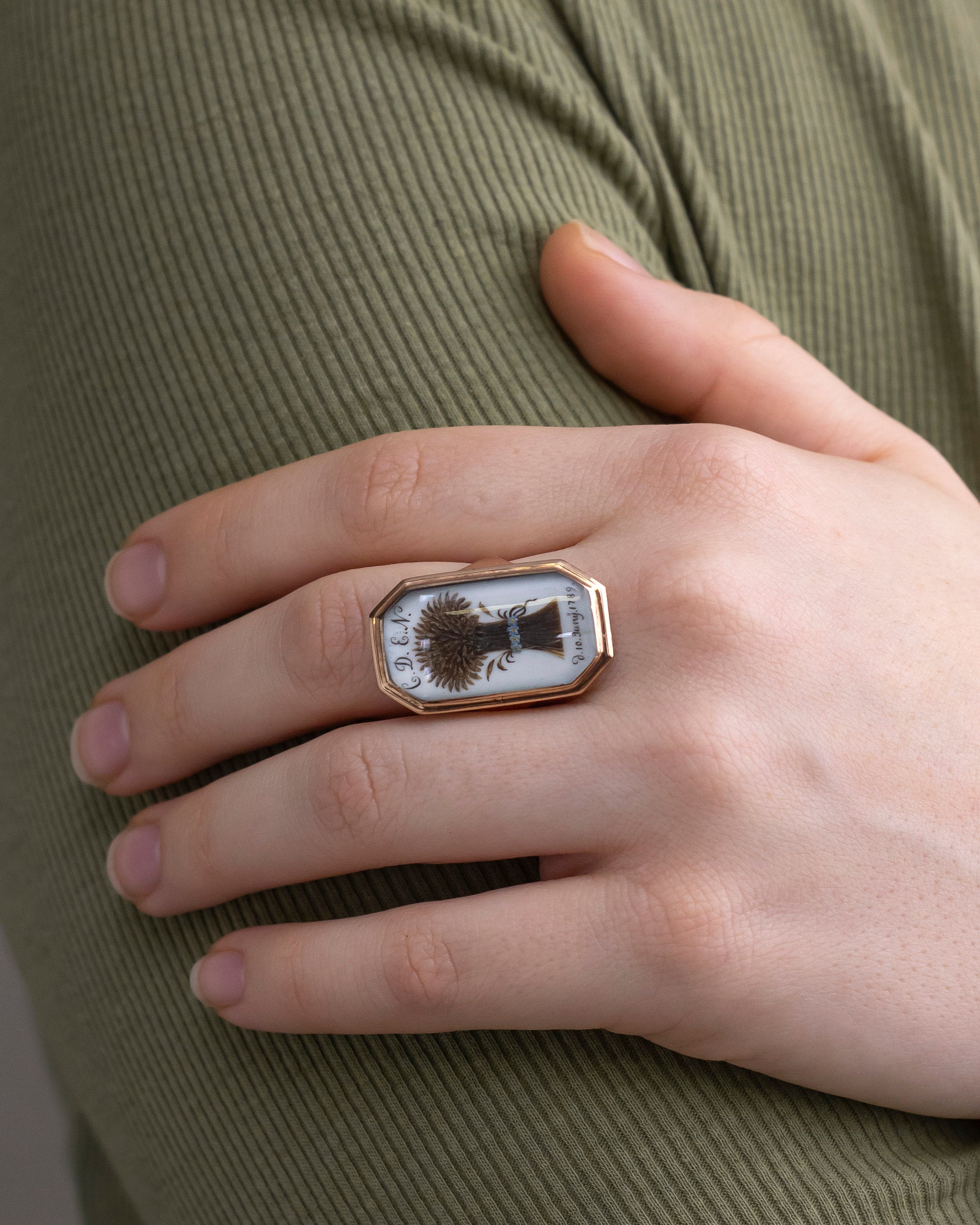 18th Century 'Catalan' Mourning Ring