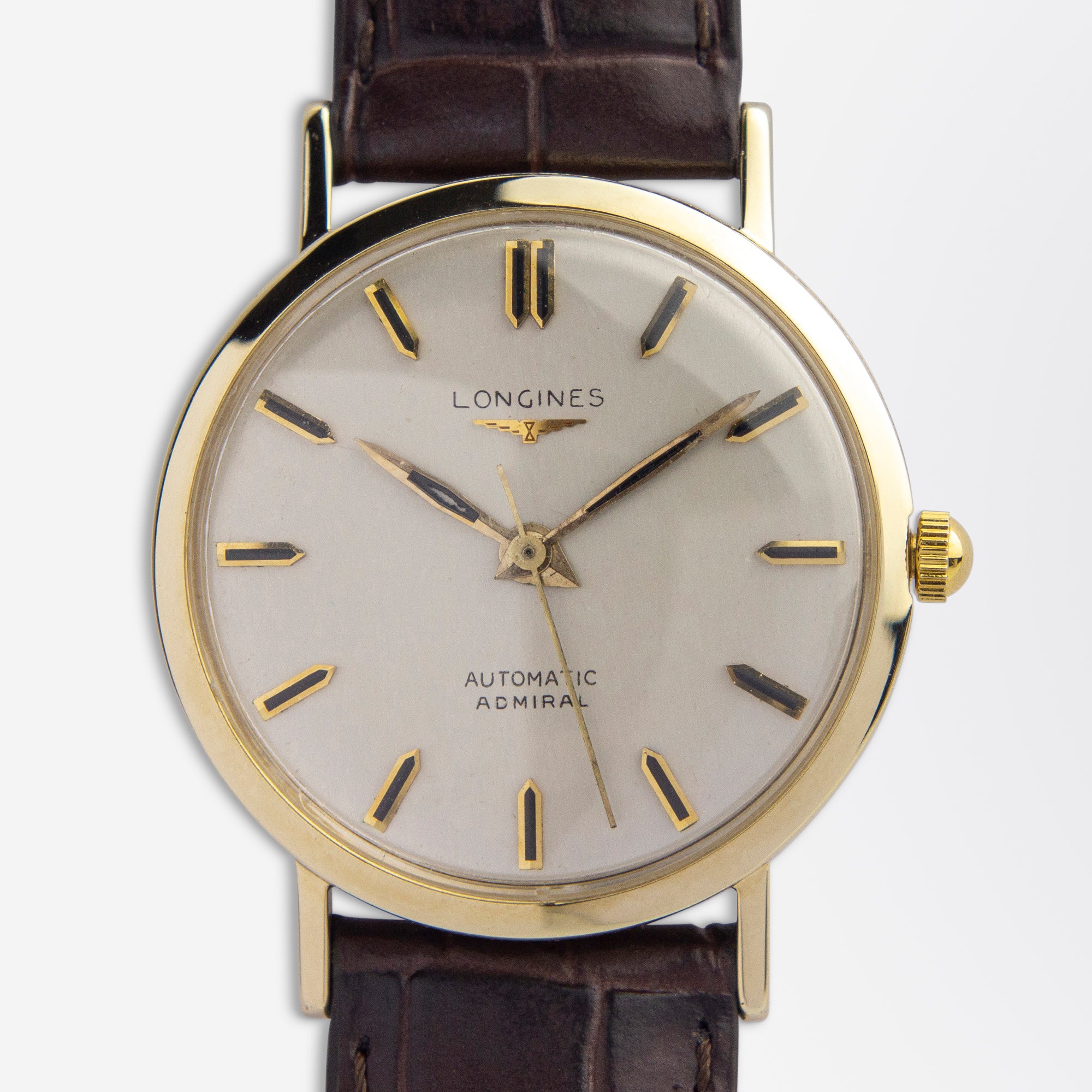 1960s Longines Admiral 14k Gold Men s Wristwatch