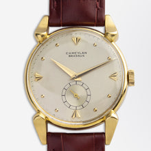 Load image into Gallery viewer, 1950&#39;s 18k Gold Manual Wind Watch by C.H. Meylan Brassus
