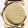 1950's 18k Gold Manual Wind Watch by C.H. Meylan Brassus