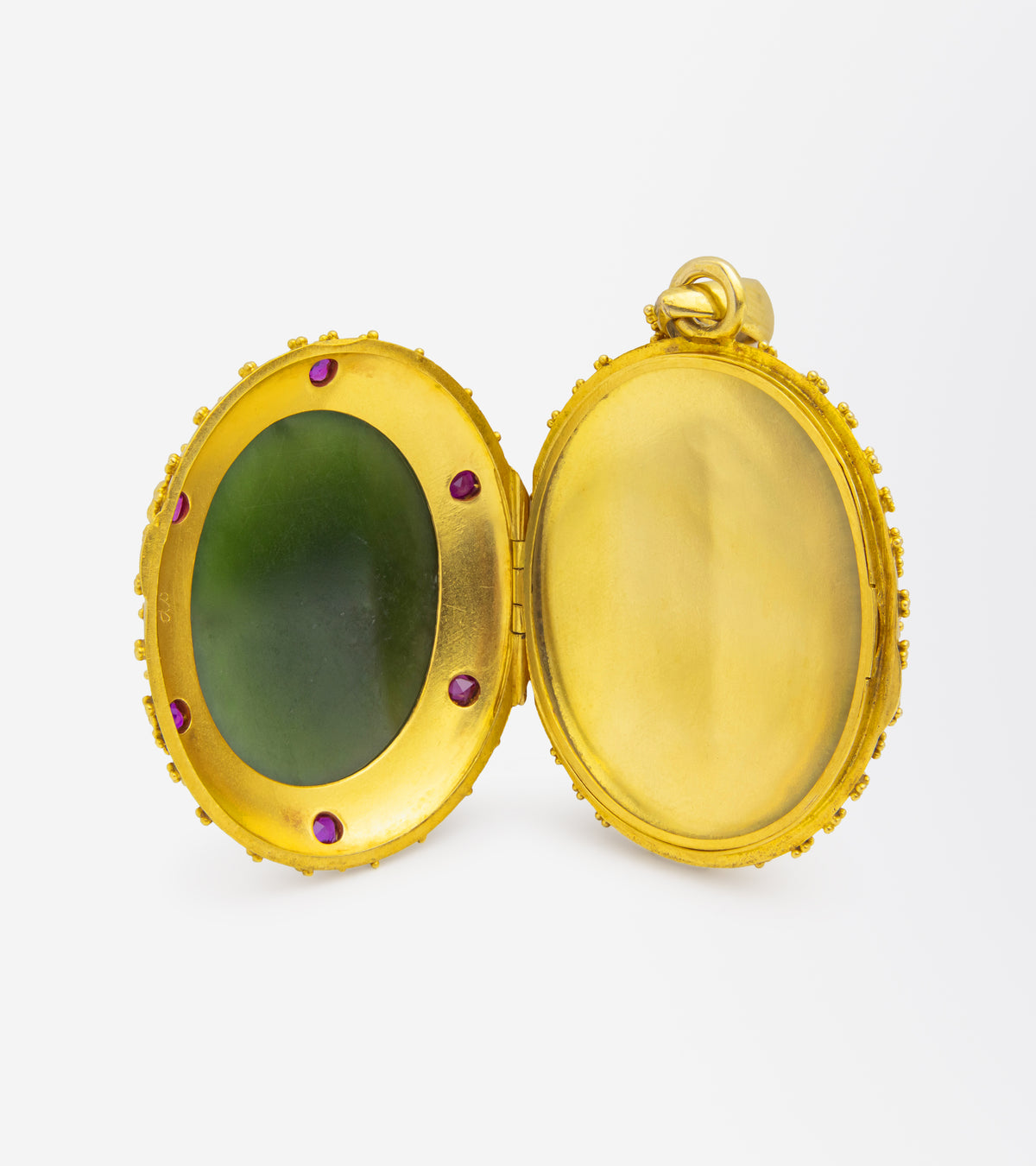 French Etruscan Revival Locket c.1870
