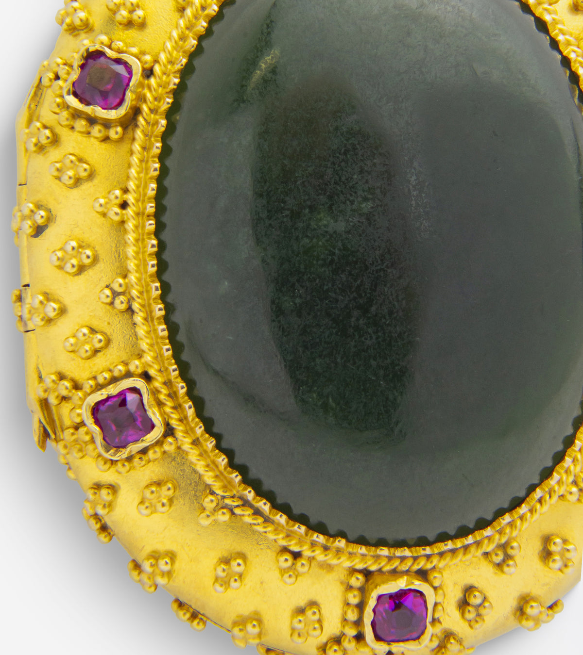 French Etruscan Revival Locket c.1870