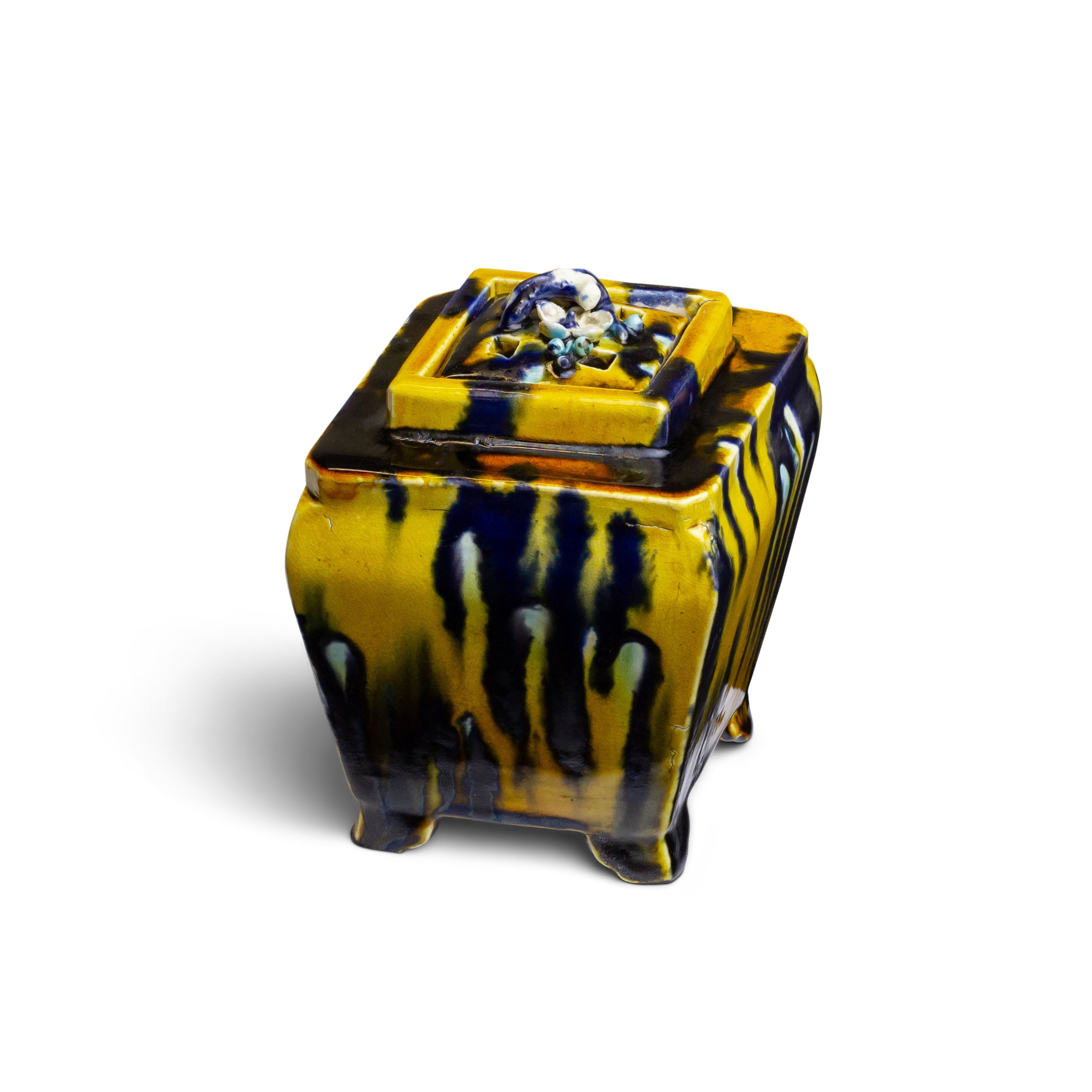 Encensoir en céramique japonais de l'époque Meiji